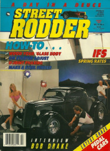STREET RODDER 1992 MAR - PEDAL CAR SPECIAL, MAK-A-FENDER, SHIM-A-STARTER